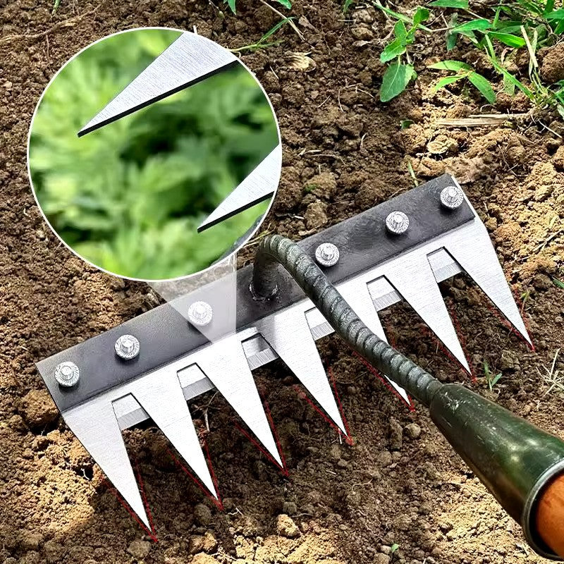 Ultra-Efficient Reinforced Weeding Rake