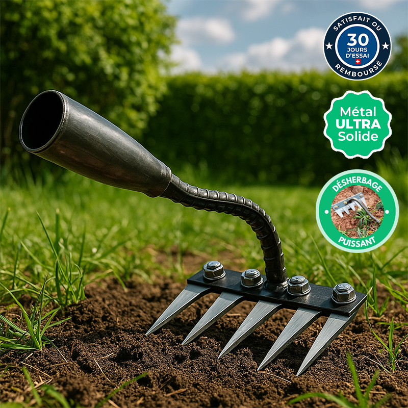 Ultra-Efficient Reinforced Weeding Rake