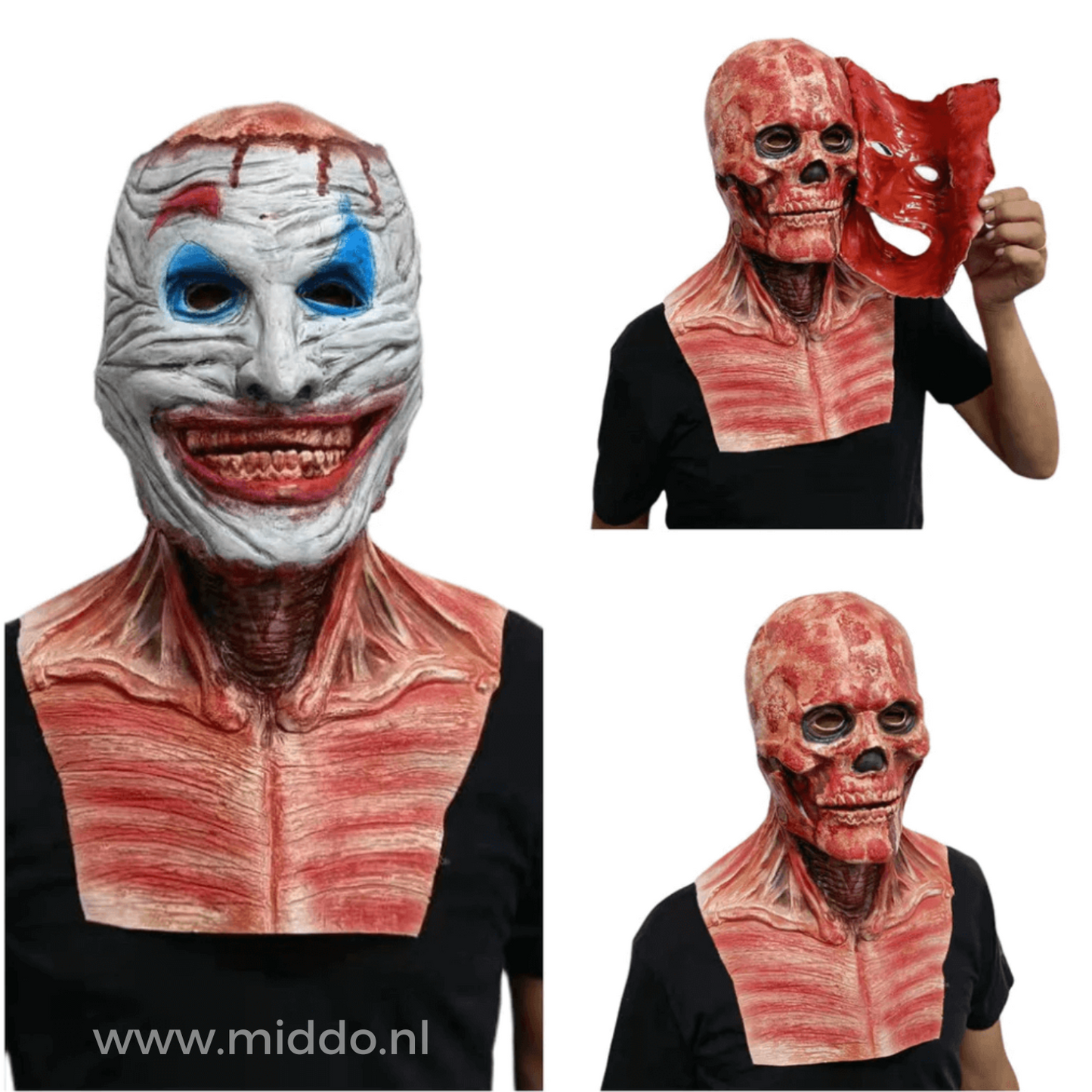 Ultra-Realistic Peel-Off Halloween Mask