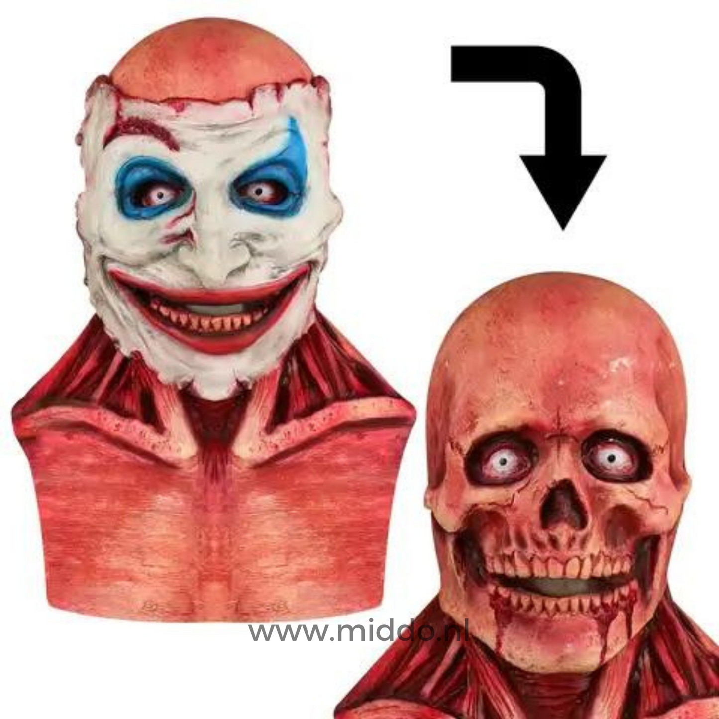 Ultra-Realistic Peel-Off Halloween Mask