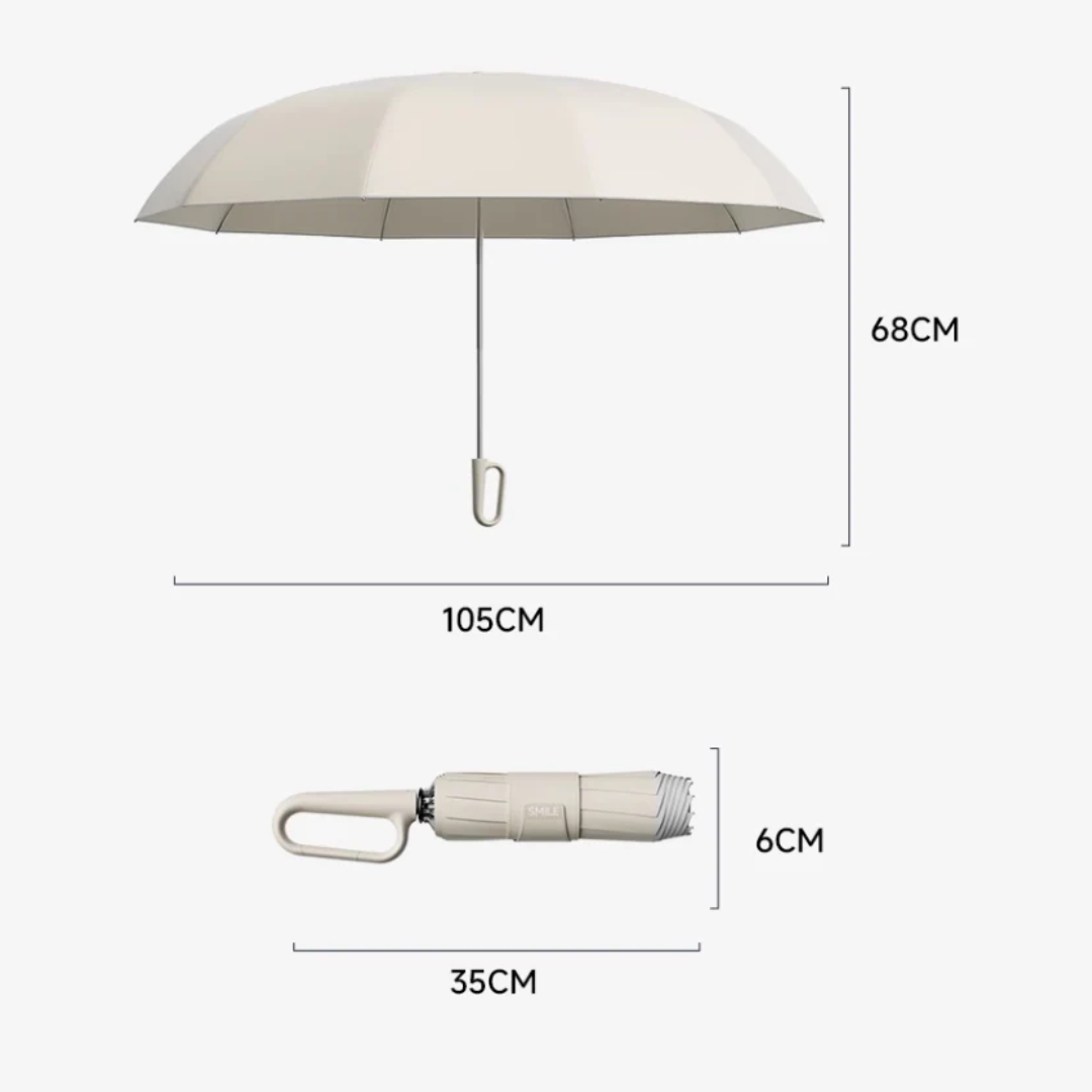 Ultra Wind-Resistant Umbrella - StormShield - Reflective - Heavy Wind