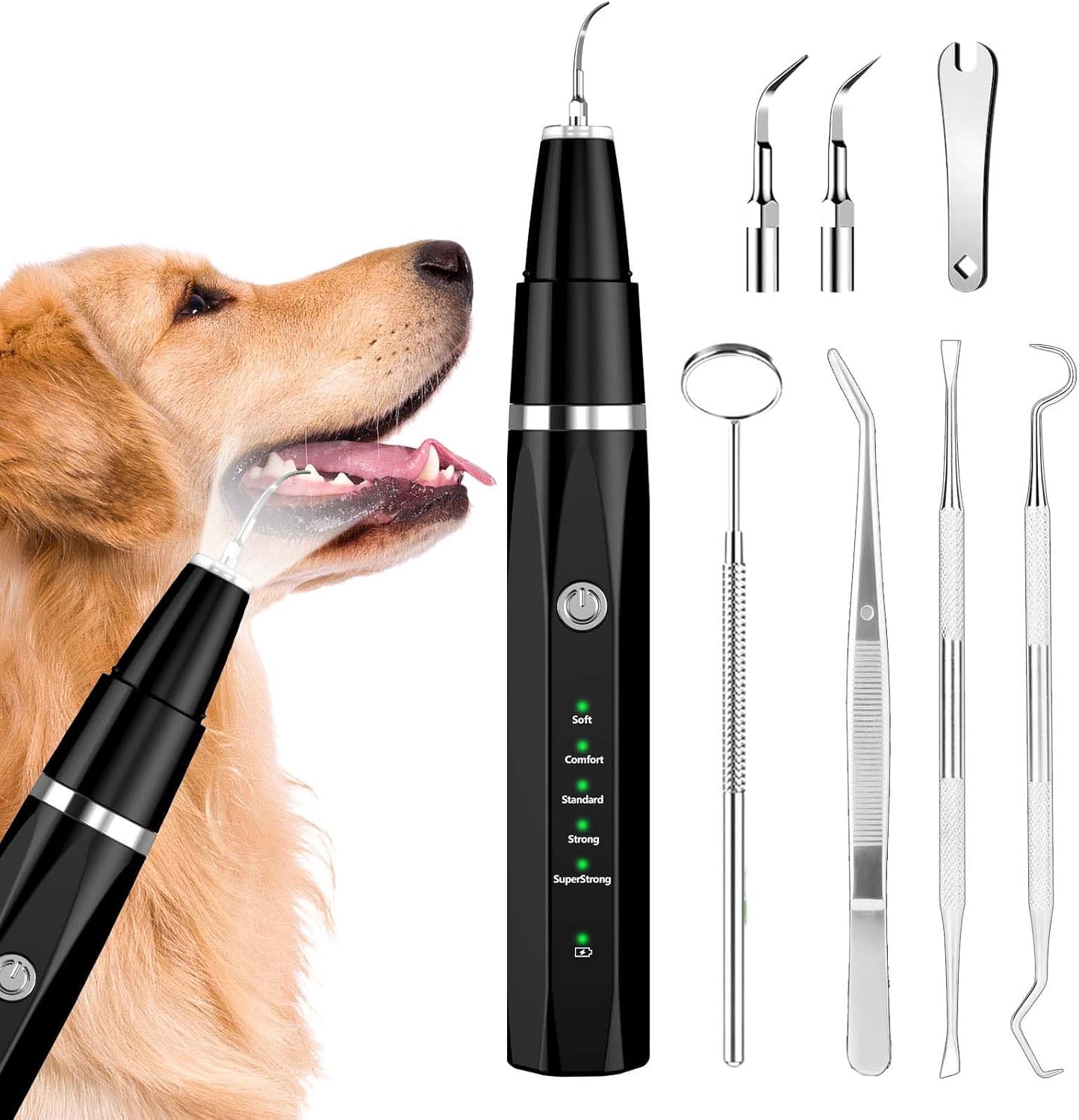 Ultrasonic Tooth Cleaner for Pets – Gentle Dental Care
