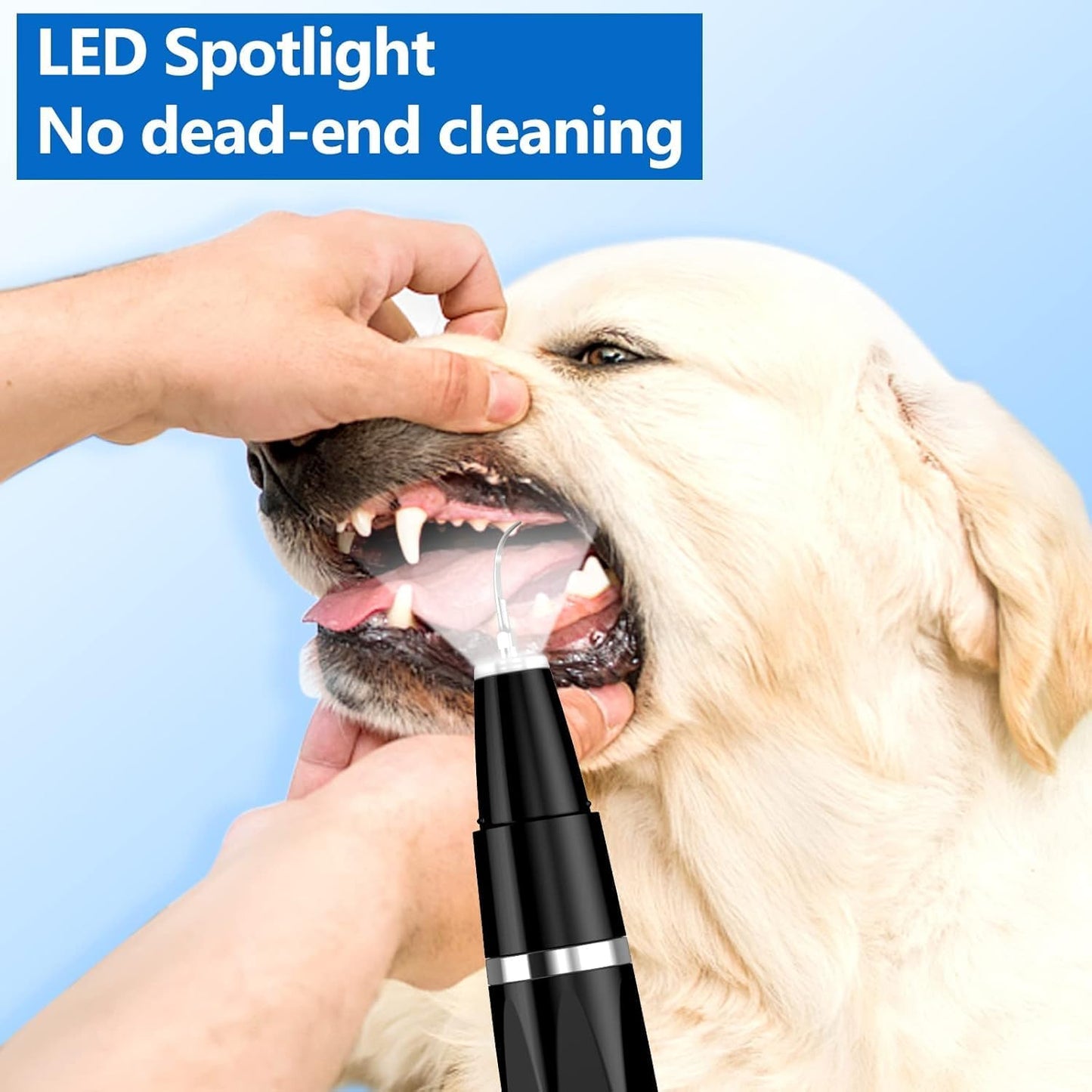 Ultrasonic Tooth Cleaner for Pets – Gentle Dental Care