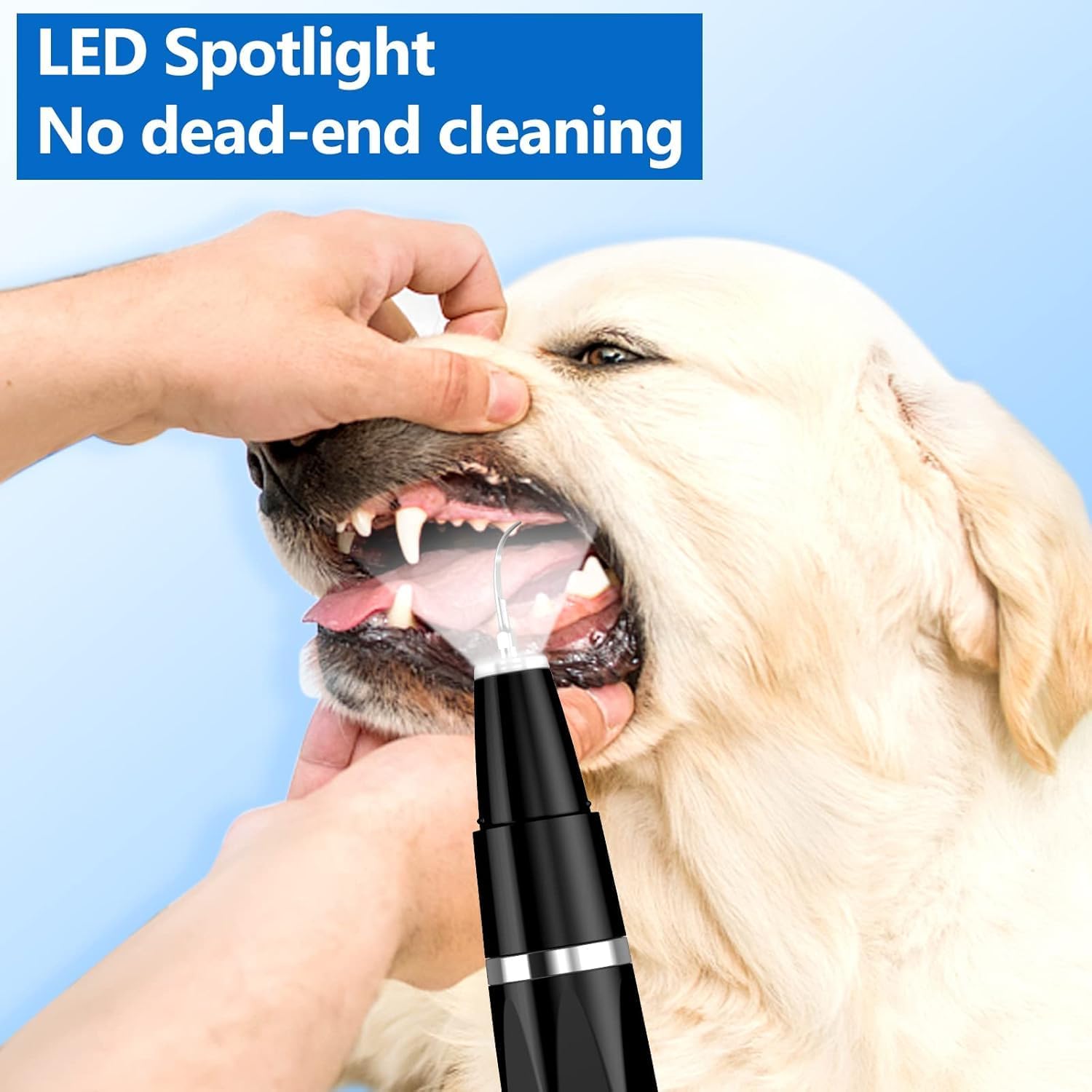 Ultrasonic Tooth Cleaner for Pets – Gentle Dental Care