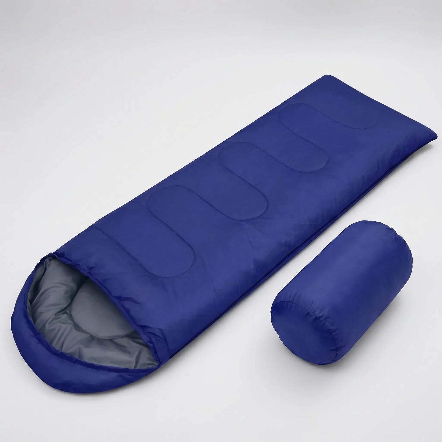Unisex 4-Season Envelope Sleeping Bag for Camping