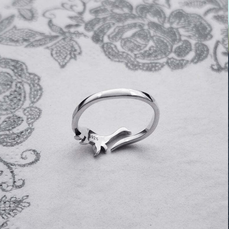Unisex Adjustable Dinosaur Ring