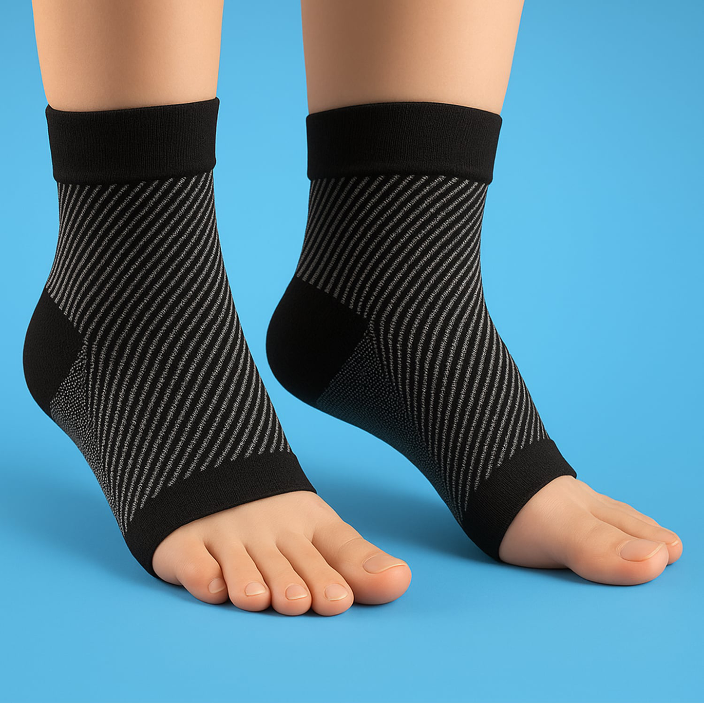 Unisex Foot & Ankle Compression Sleeve Socks