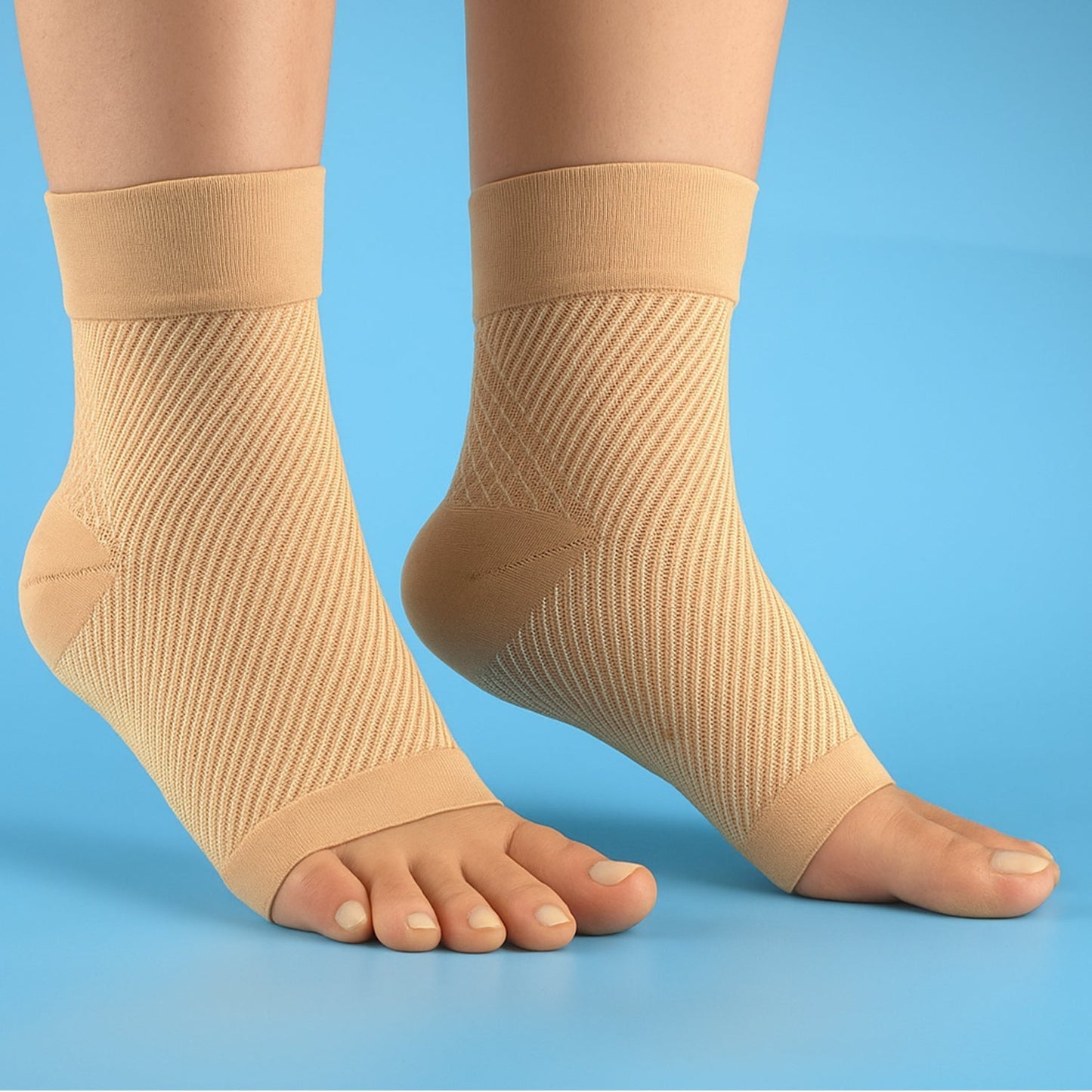 Unisex Foot & Ankle Compression Sleeve Socks