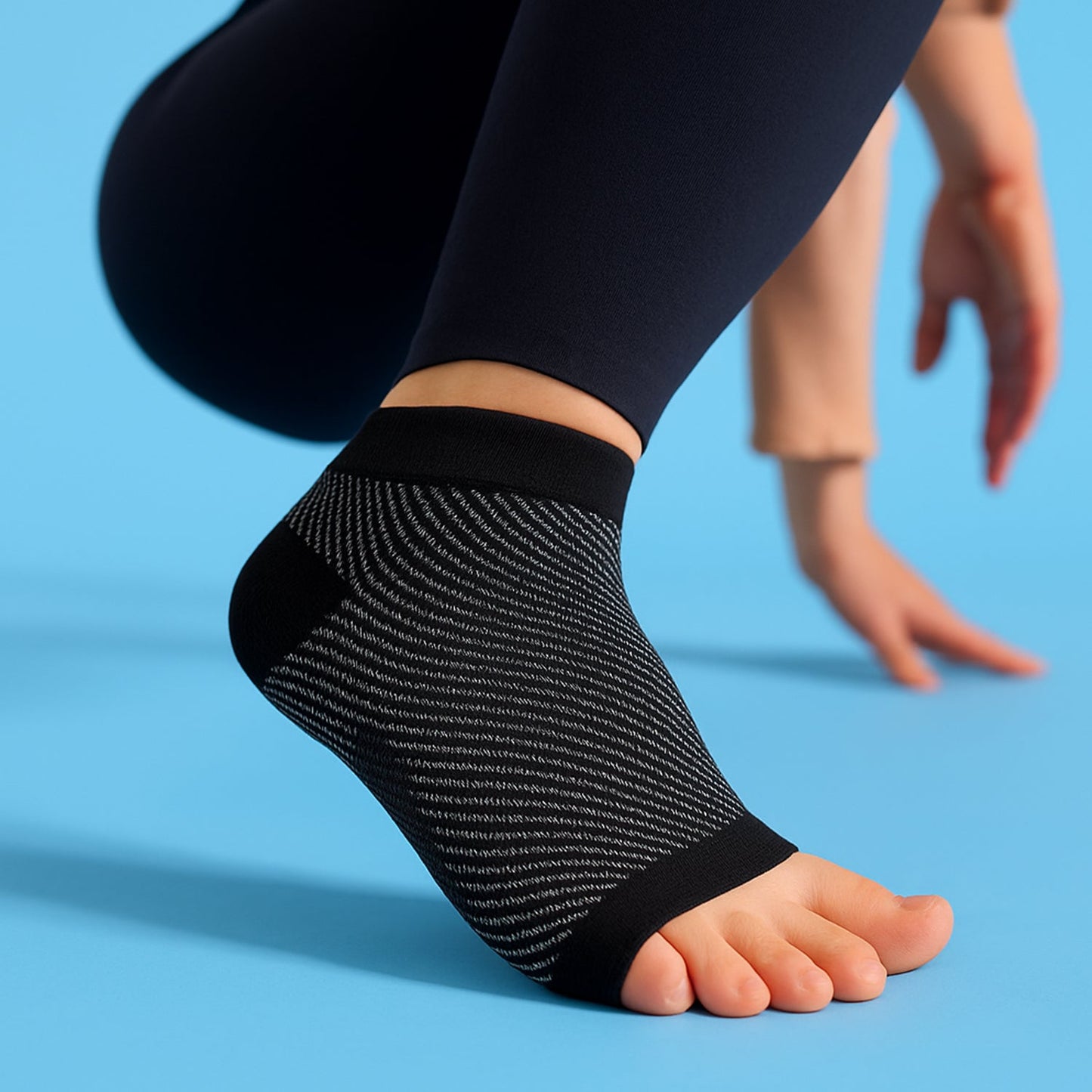 Unisex Foot & Ankle Compression Sleeve Socks