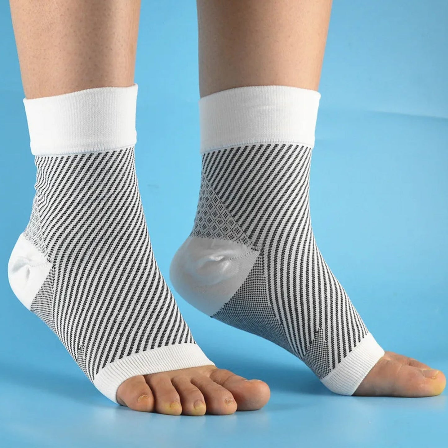 Unisex Foot & Ankle Compression Sleeve Socks