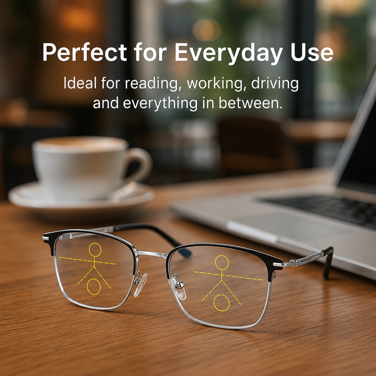 Unisex German Intelligent Progressive Multifocal Glasses