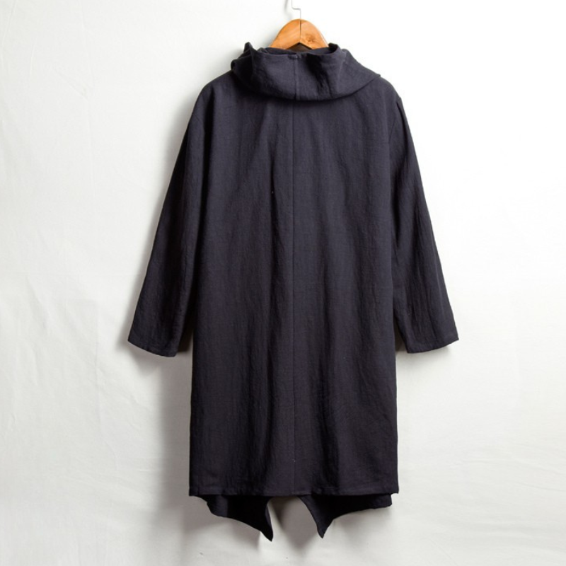 Unisex Hooded Linen Cloak