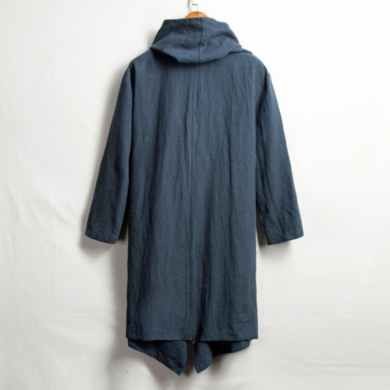 Unisex Hooded Linen Cloak