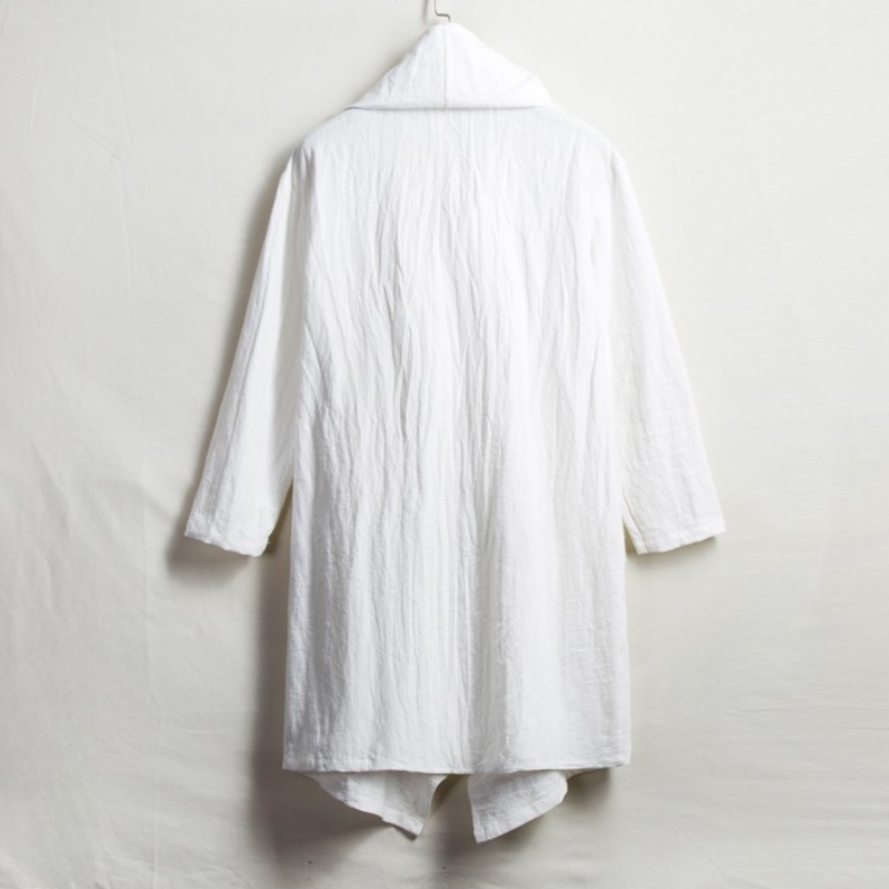 Unisex Hooded Linen Cloak