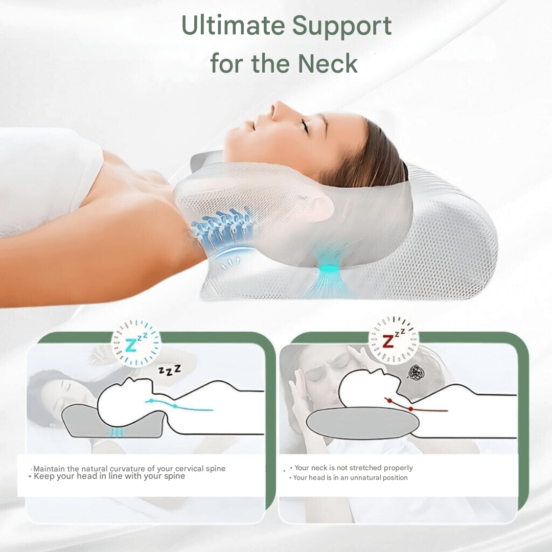 Unisex Orthopedic Pillow for Relaxing Sleep