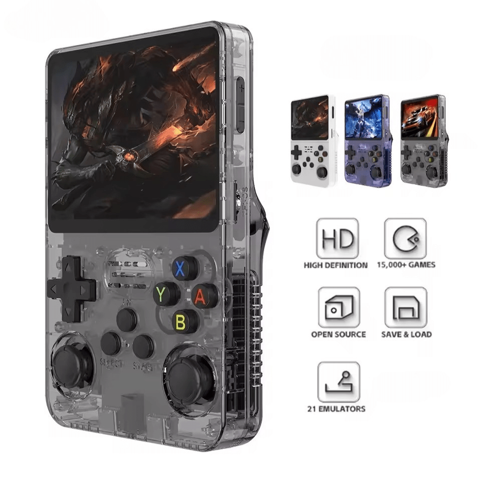 Unisex Retro Handheld Game Console with 10,000+ Games