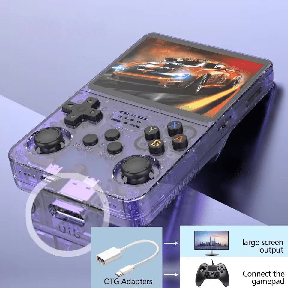 Unisex Retro Handheld Game Console with 10,000+ Games