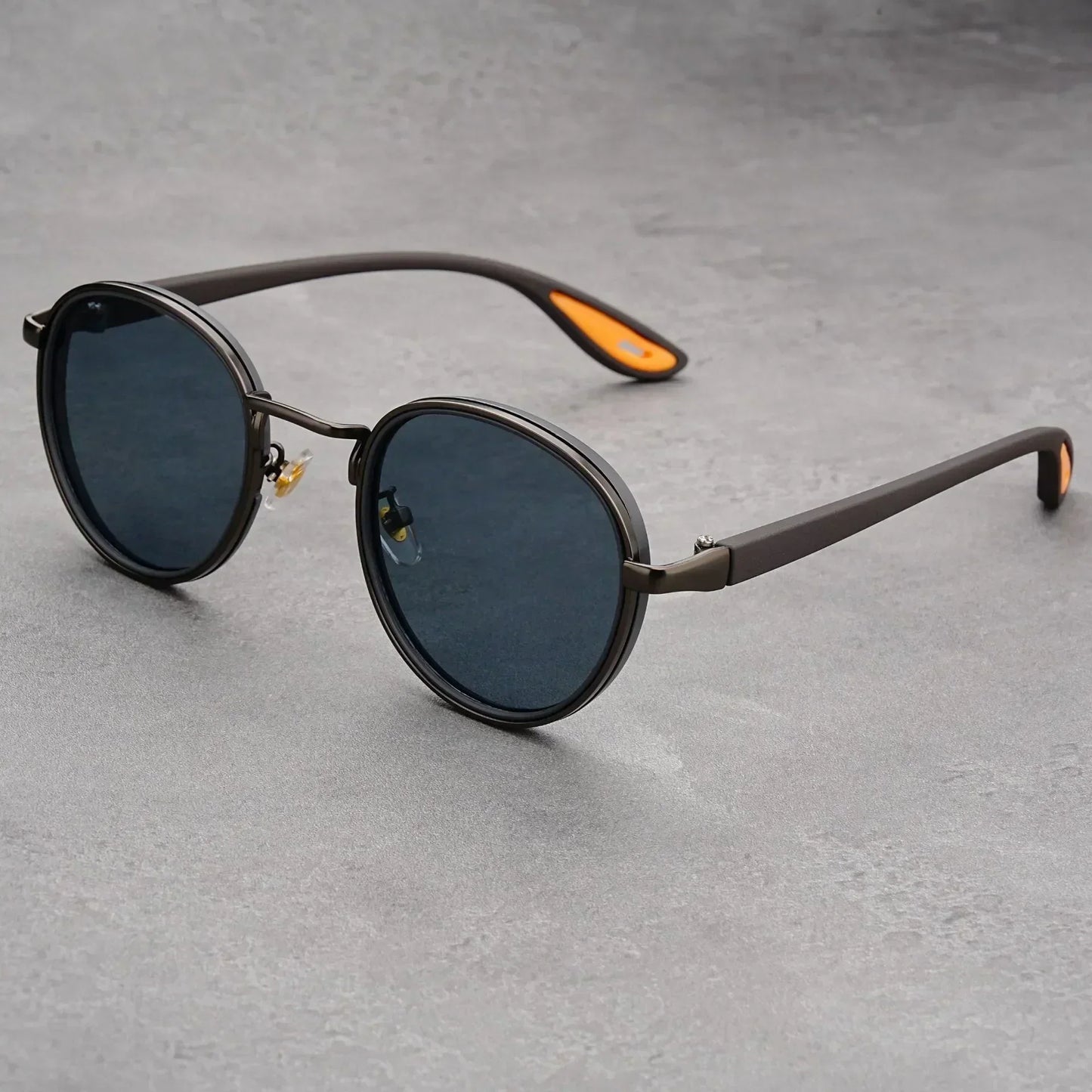 Unisex Retro Round Sunglasses
