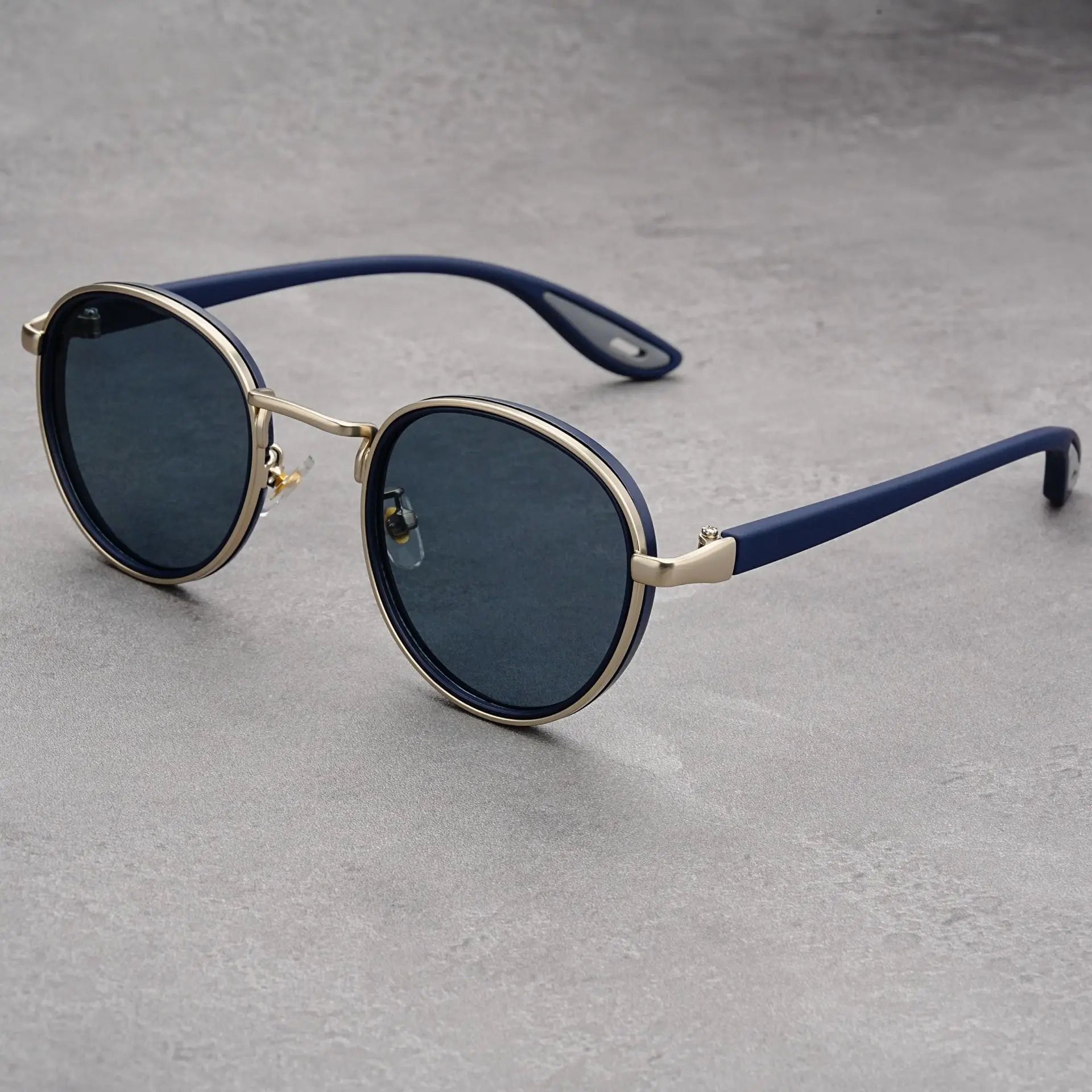 Unisex Retro Round Sunglasses