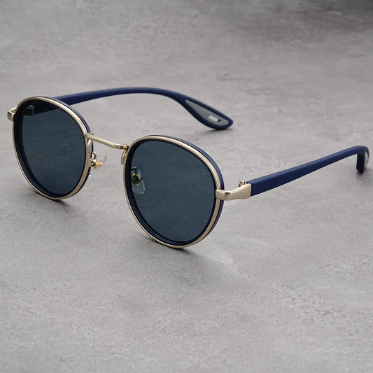 Unisex Retro Round Sunglasses