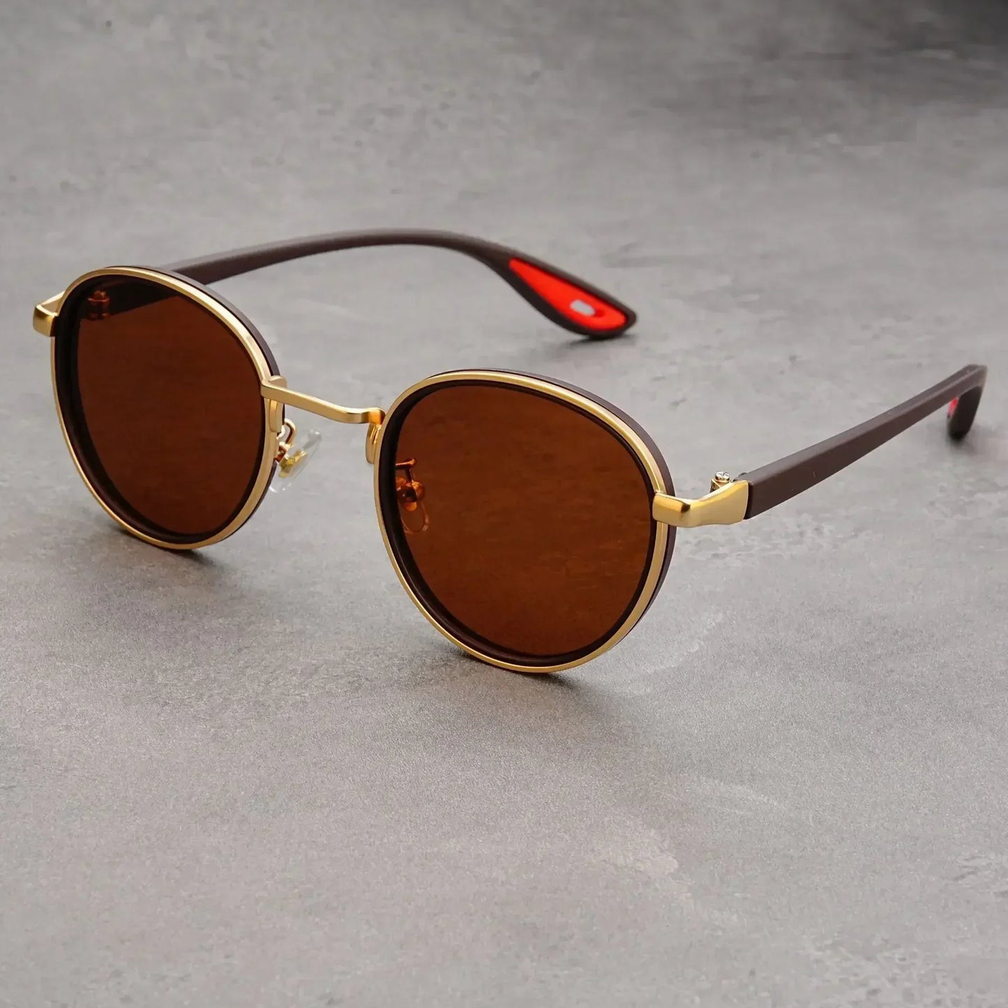 Unisex Retro Round Sunglasses