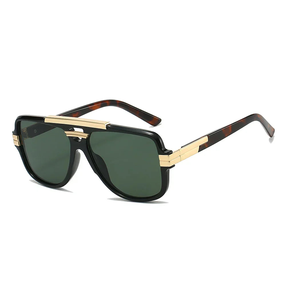 Unisex Sculpted Design Sunglasses