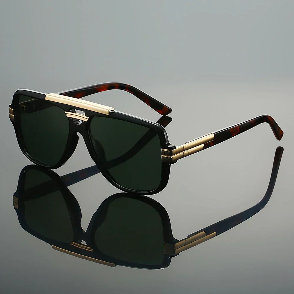Unisex Sculpted Design Sunglasses