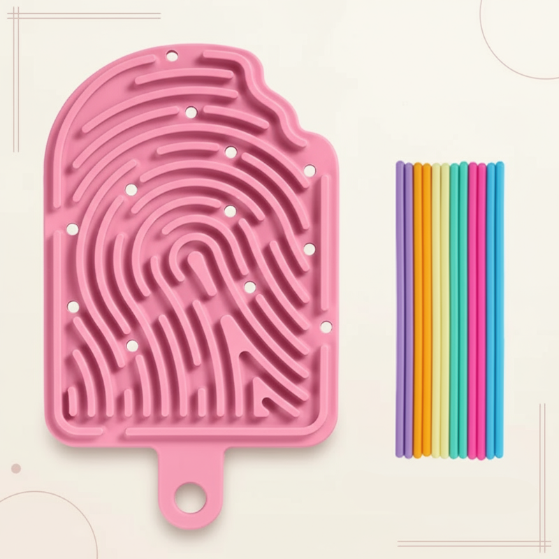 Unisex Silicone Fidget Sensory Board for Stress Relief