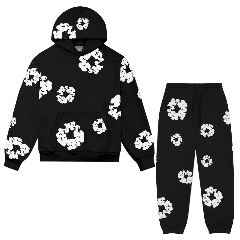 Unisex Training Suit with Hoodie and Pants - Casual