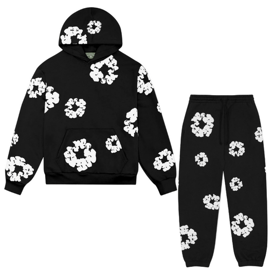 Unisex Training Suit with Hoodie and Pants - Casual
