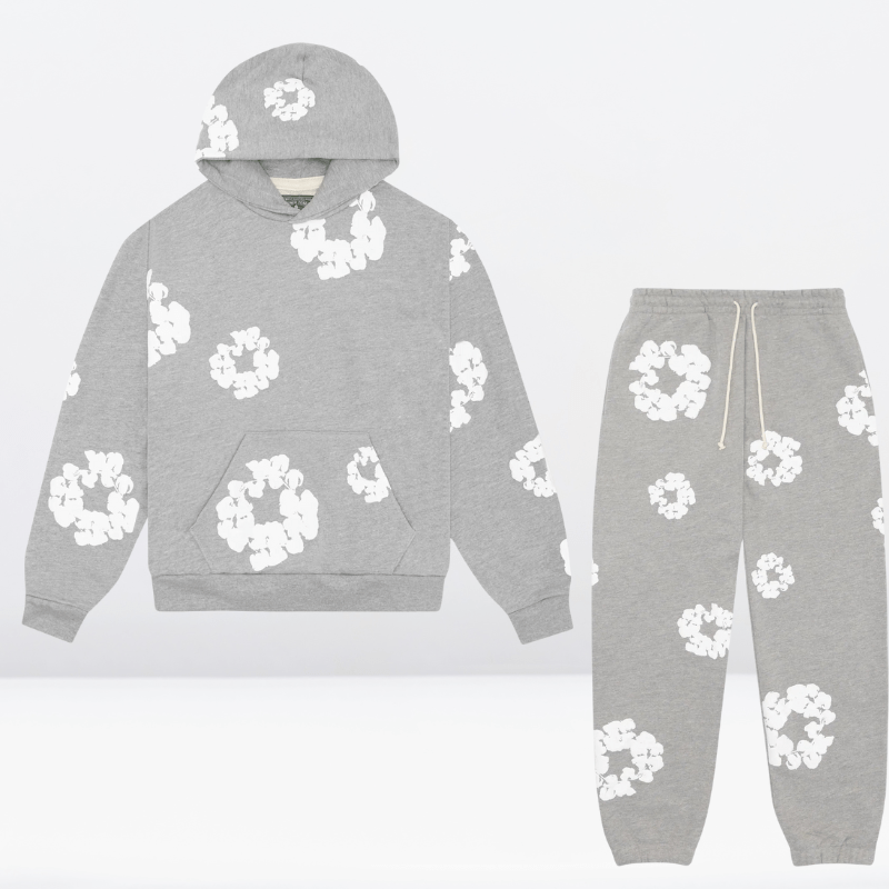 Unisex Training Suit with Hoodie and Pants - Casual