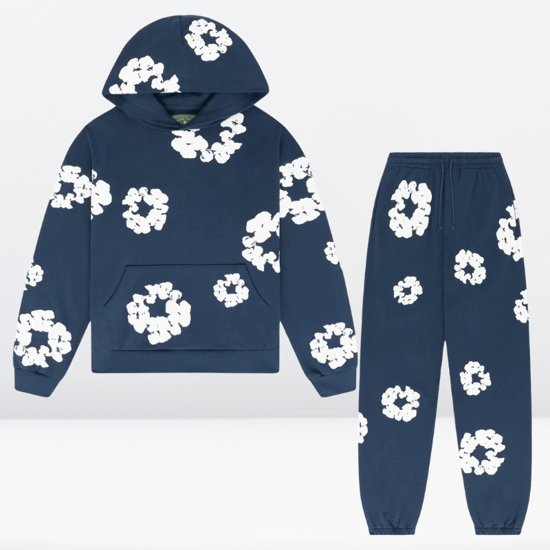 Unisex Training Suit with Hoodie and Pants - Casual