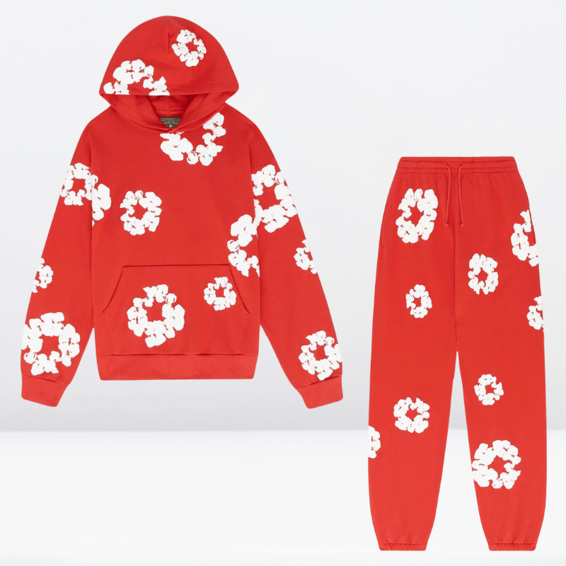 Unisex Training Suit with Hoodie and Pants - Casual