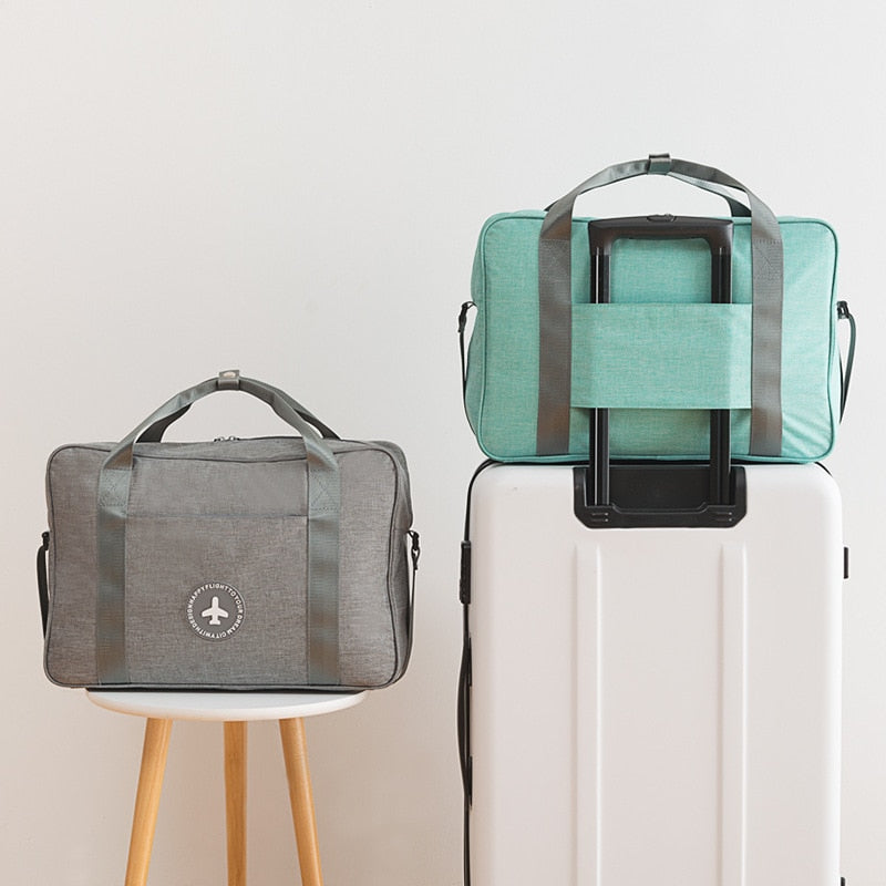 Unisex Travel Carry-On Suitcase Bag - Hands-Free Convenience