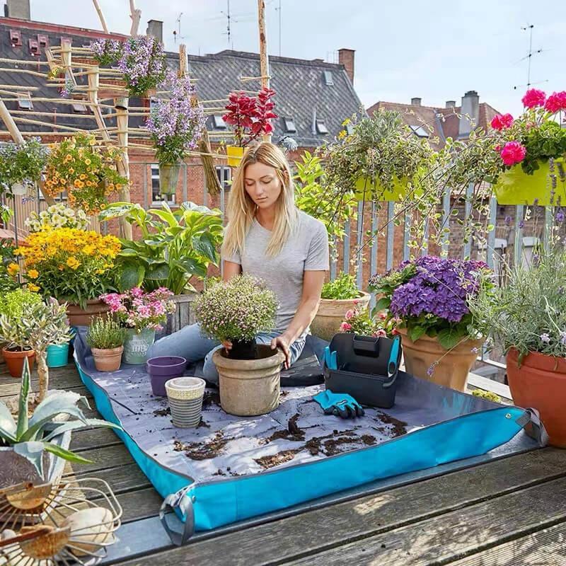 Unisex Waterproof Gardening Transplanting Mat
