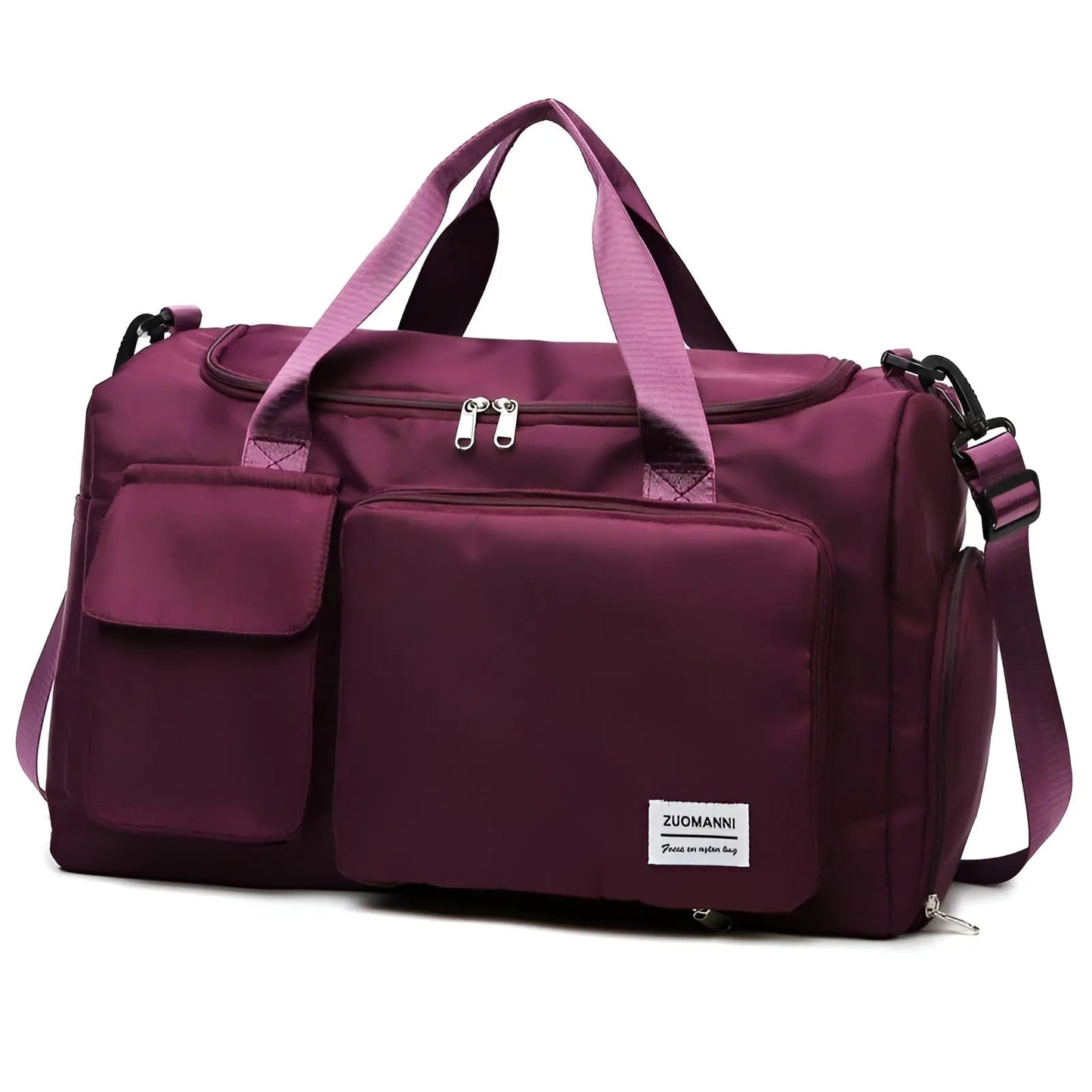 Unisex Waterproof Luxury Travel Bag with Shoe Compartment