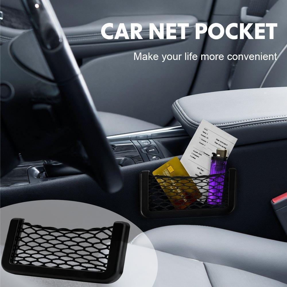 Universal Car Storage Net Pocket Organizer