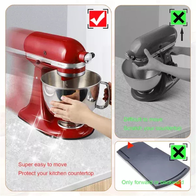 Universal Kitchen Appliance Sliding Mat for Stand Mixers & More