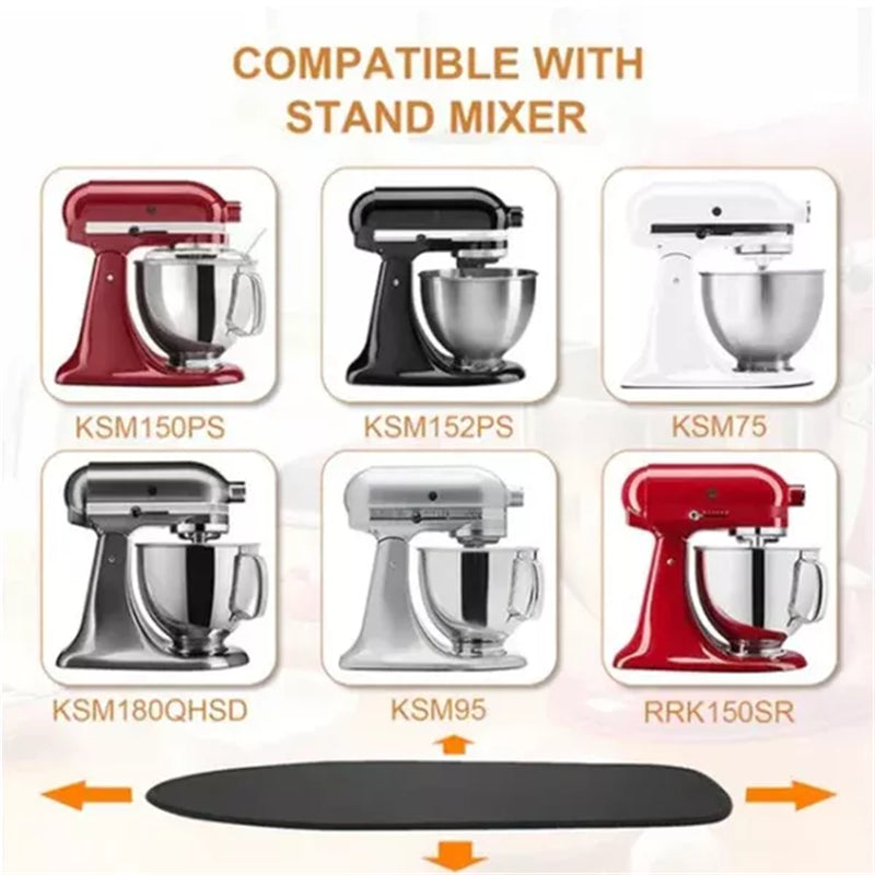 Universal Kitchen Appliance Sliding Mat for Stand Mixers & More