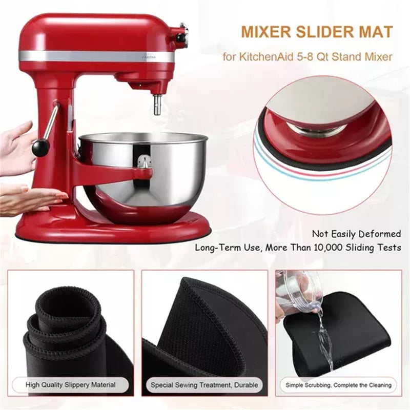 Universal Kitchen Appliance Sliding Mat for Stand Mixers & More