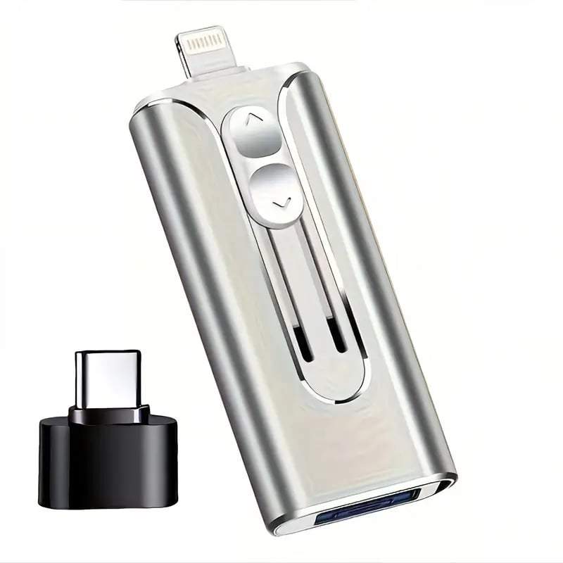 USB Drive - Compact and Durable Multi-Device 4-in-1 USB Stick