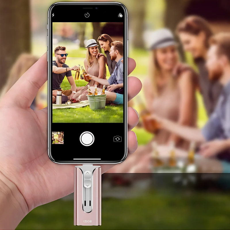USB Drive - Compact and Durable Multi-Device 4-in-1 USB Stick