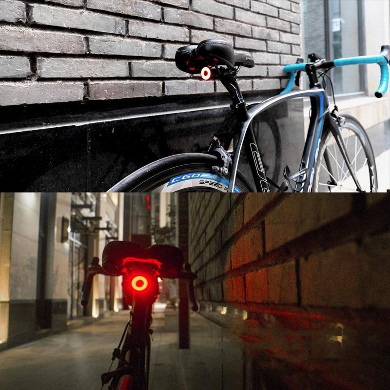 USB Rechargeable Rear Light - High Brightness Bicycle Accessory