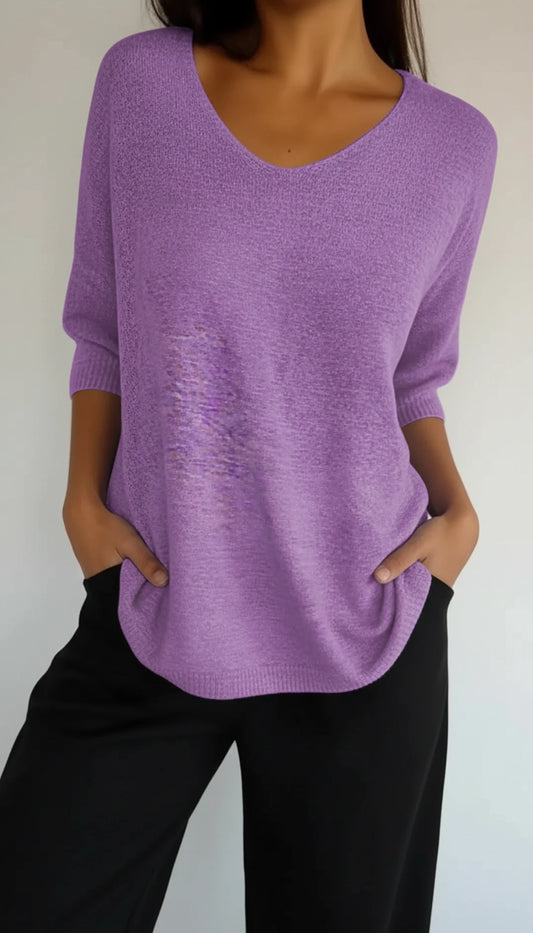 V-Neck Blouse for Women