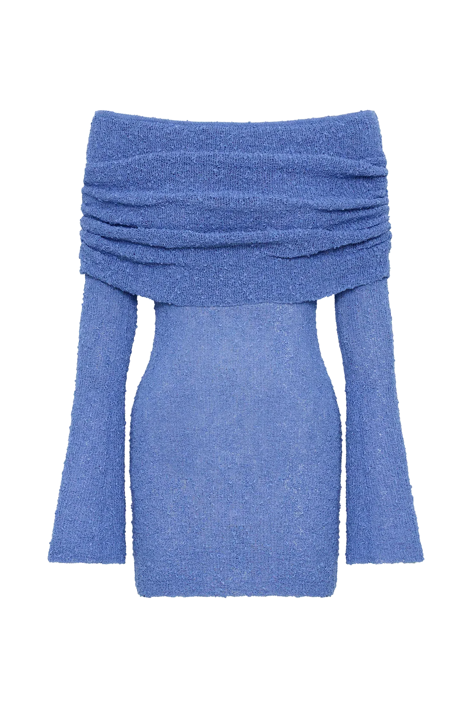 Image of Veronica | Women's Fitted Off-Shoulder Mini Dress