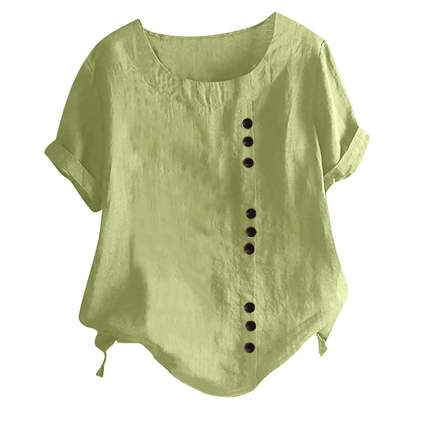 Veronica | Women's Button Up Casual Top - Image 4