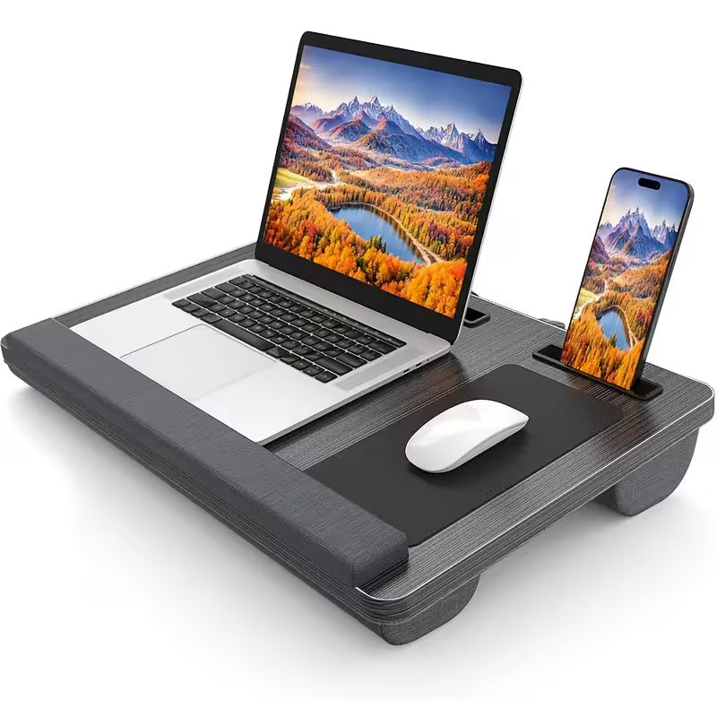 Versatile Laptop Tray for Bed or Sofa with Adjustable Height