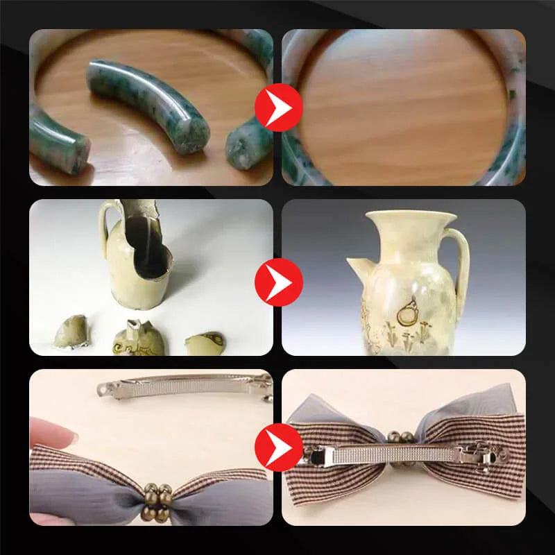 Versatile Multi-Material Instant Repair Adhesive Glue