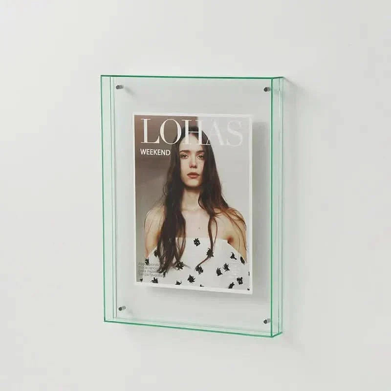 Vibrant Acrylic Photo Frame With Colored Edges