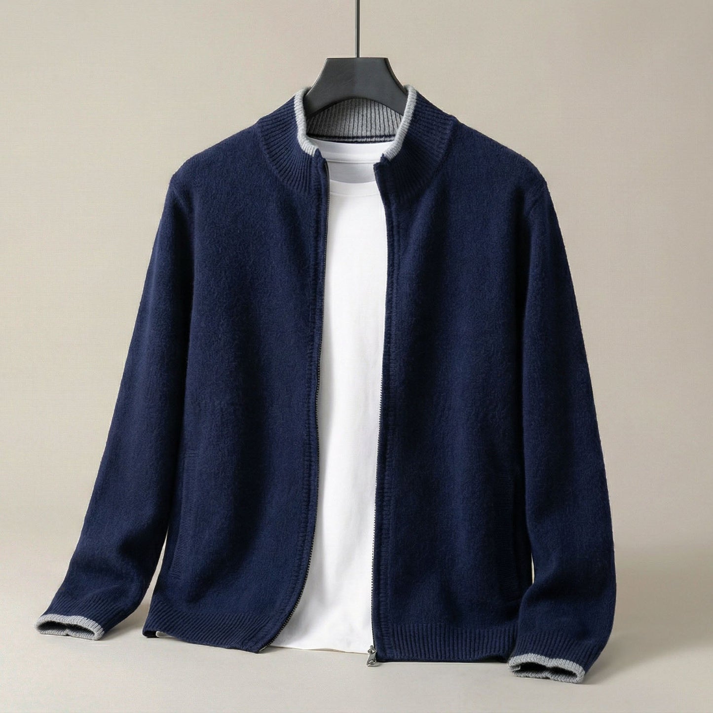 Image of Victor | Men's Zip-Up Sweater